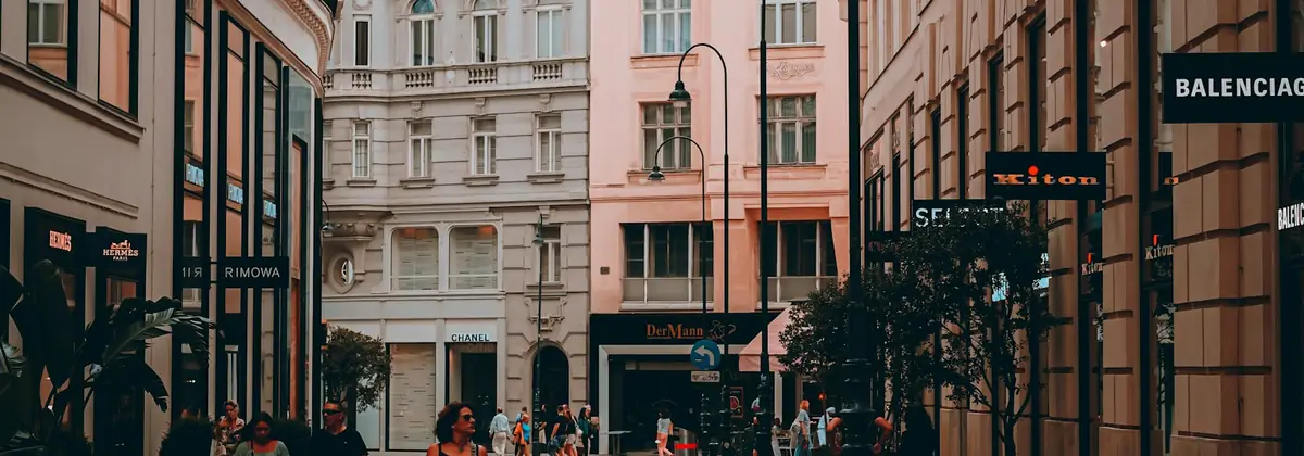 A street in central Vienna