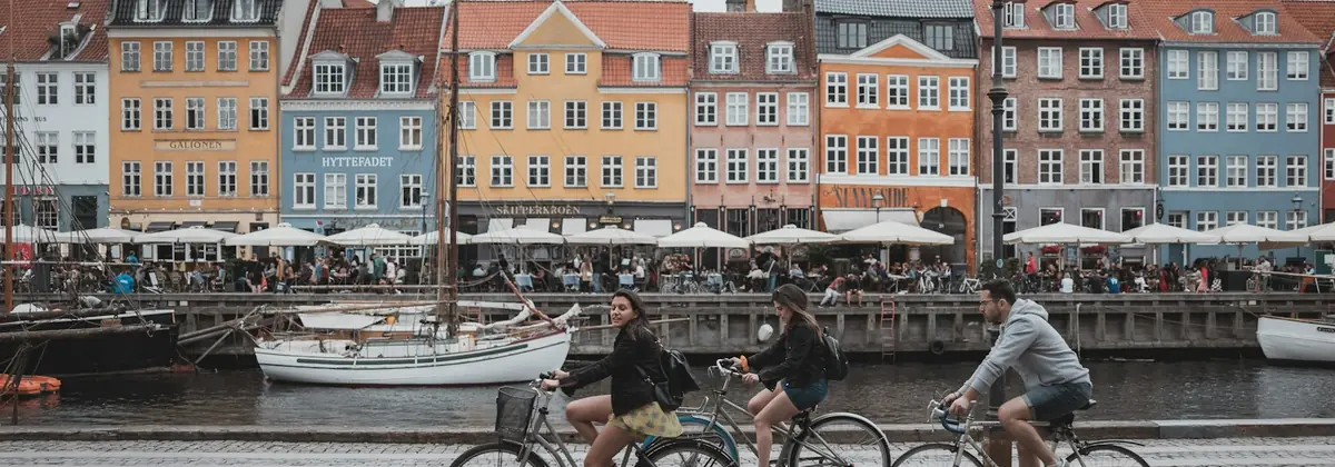 Copenhagen's Nyhavn houses and boats