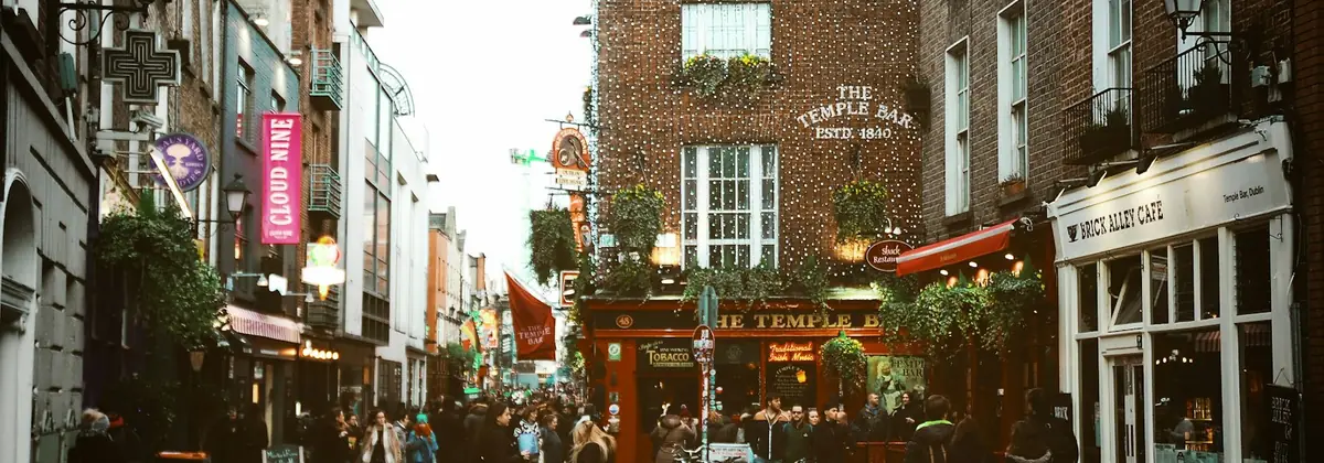 Dublin's Temple Bar quarter